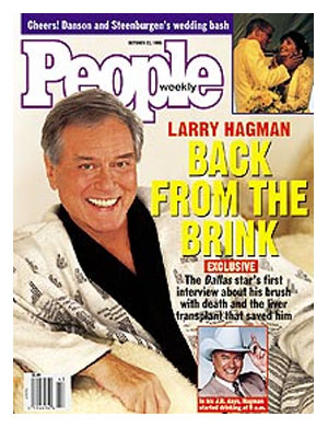 Larry Hagman People magazine